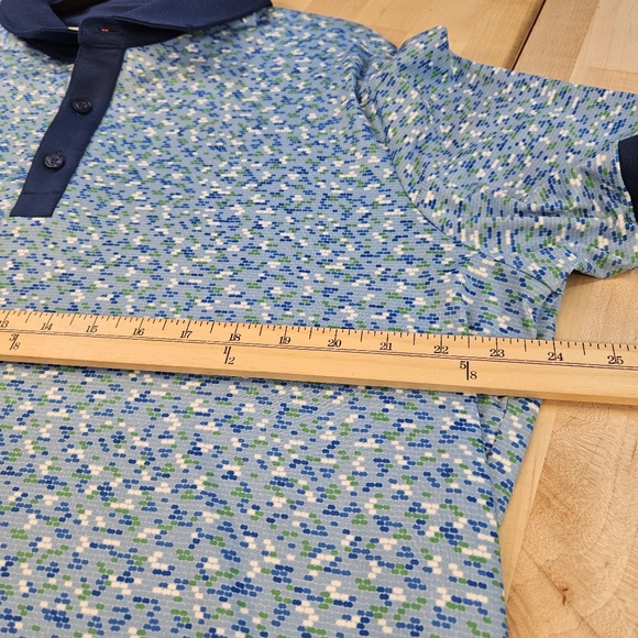 Redvanly Brewer Polo Golf Shirt Mazarine Blue White Men’s XL PUREpoly - Picture 6 of 8